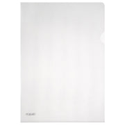 herlitz Aktenhülle DIN A4 transparent genarbt 0,19 mm - 10 Stück