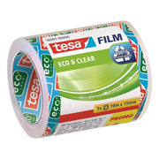 tesa ECO & CLEAR Klebefilm 15 mm x 10 m transparent