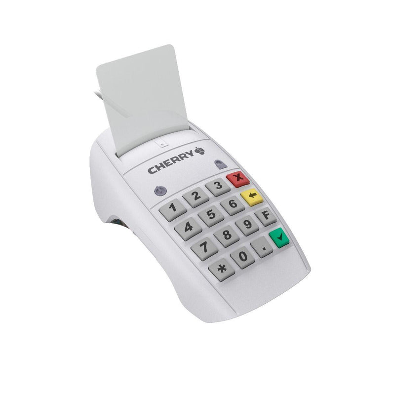 CHERRY Smart Terminal ST-2100 Kartenlesegerät, weiß