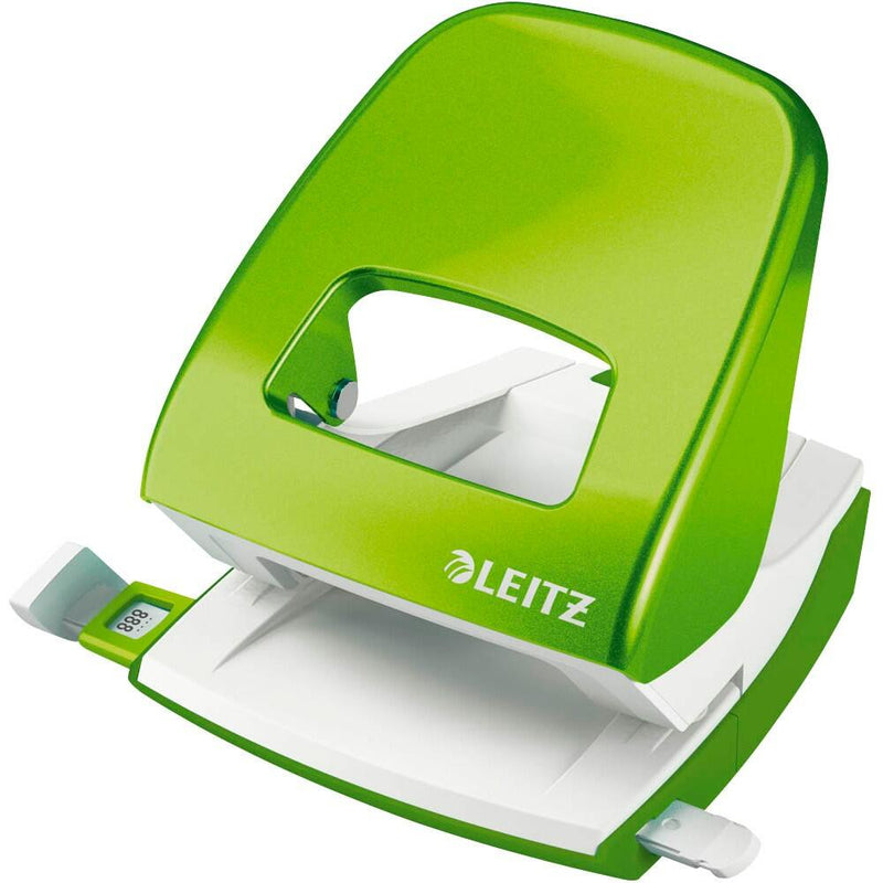 LEITZ Locher NeXXt 5008 WOW - grün-metallic