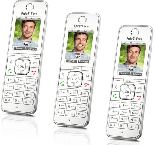 AVM FRITZ Fon C6 Trio Schnurloses DECT Telefon