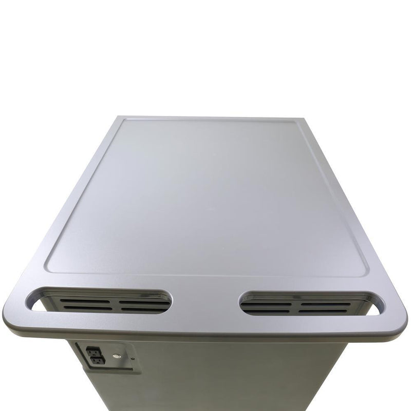 Ergotron ZIP40 Ladewagen für 40 Tablets oder 30 Notebooks mit patentierter PowerShuttle Technologie
