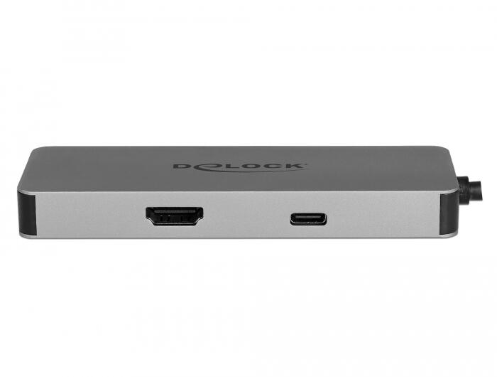 DeLOCK Dockingstation für Mobilgeräte USB Type-C zu HDMI / USB 3.0 Type-A / USB 2.0 Type-A / SD / Micro SD