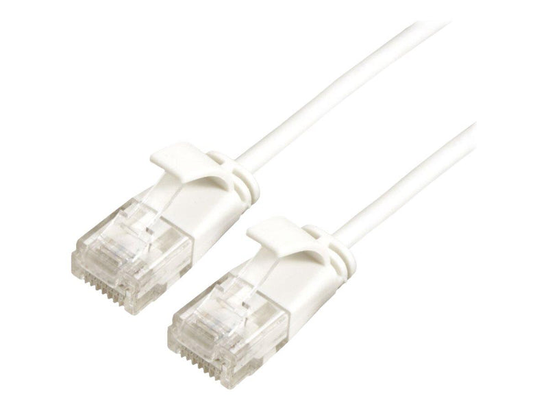 Roline Patch-Kabel RJ-45 (M) zu RJ-45 (M) 30 cm UTP CAT 6a weiß (21.15.0979)