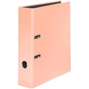 FALKEN Pastell Color Ordner Karton 8,0 cm DIN A4 - Pfirsich Orange