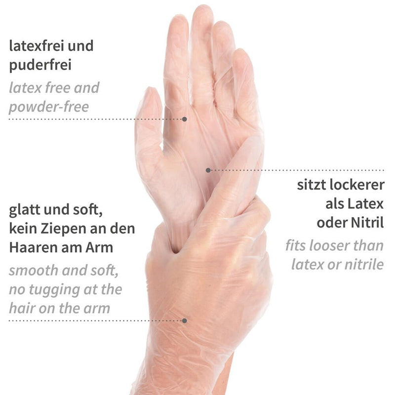 HYGONORM Einmalhandschuhe IDEAL LIGHT Größe M - 100 Stück