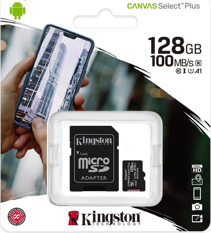 Kingston Canvas Select Plus - microSDHC 128GB Kit
