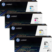 HP Original 659A Toner - 4er Multipack cyan, magenta, gelb, schwarz