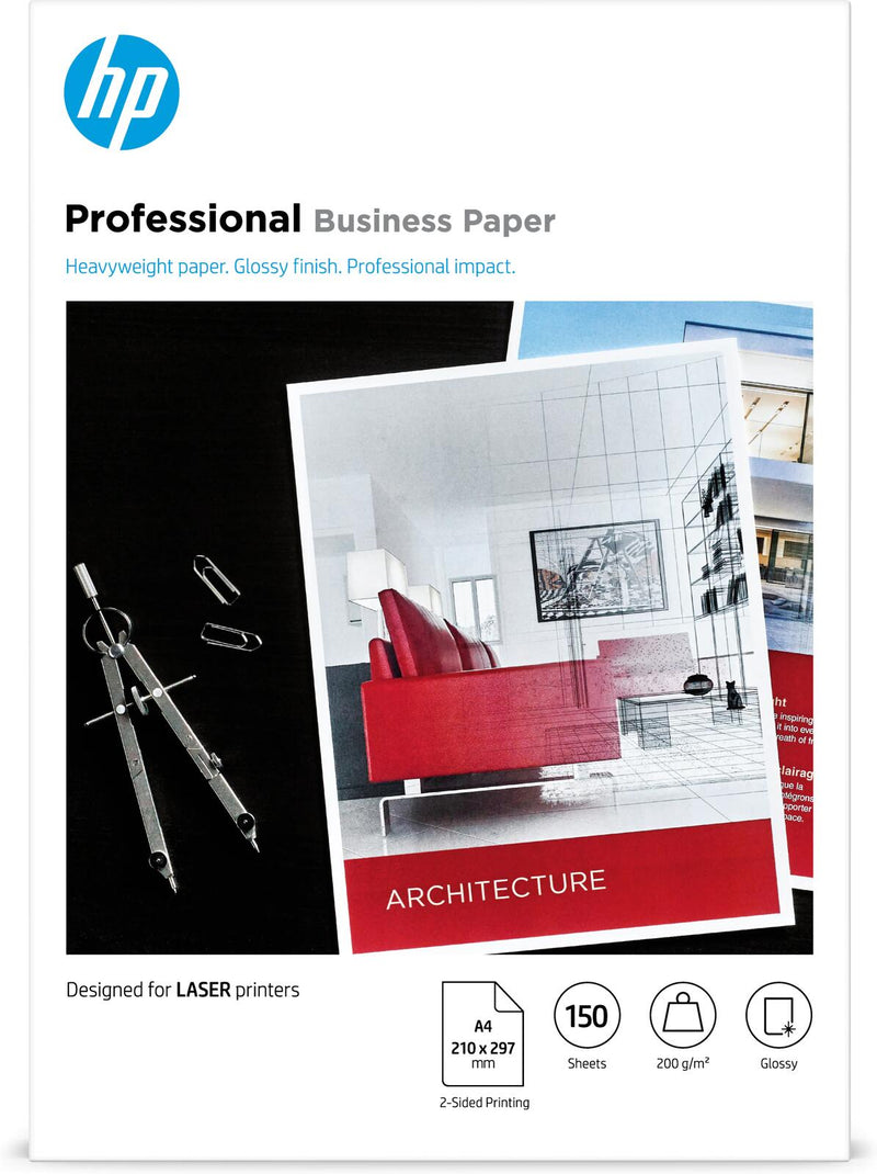 HP Professional Business Laser-Papier - A4, glänzend, 200 g/mÃÂ²