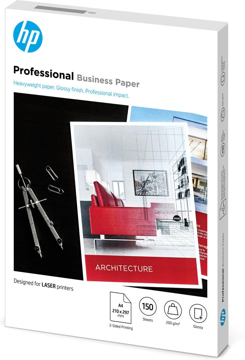 HP Professional Business Laser-Papier - A4, glänzend, 200 g/mÃÂ²