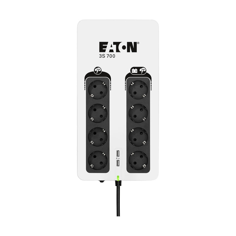 Eaton USV 3S Gen2 420W 700VA Schuko-Eingang, 8-Ausgänge