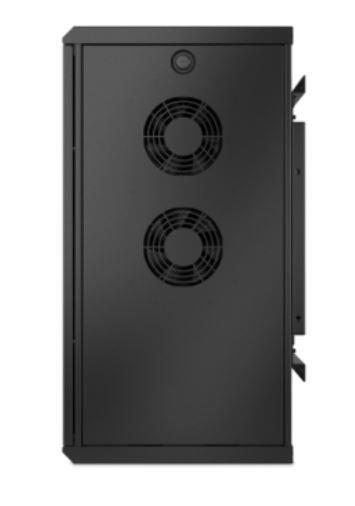 APC NetShelter WX AR106VI Gehäuse geeignet für Wandmontage Schwarz 6U - 48.3 cm 19 Zoll