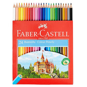 FABER-CASTELL CASTLE Buntstifte farbsortiert - 24 Stück