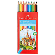 FABER-CASTELL CASTLE Buntstifte farbsortiert - 12 Stück