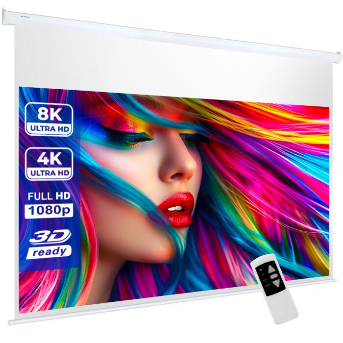 eSmart Germany Akustik-Motor Leinwand MIMOTO 266 x 149 cm (120') 16:9