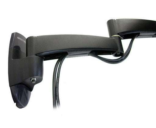 Ergotron Serie 200 Wandhalterung mit 2 Auslegern für einen Monitor bis 68,58 cm (27 Zoll) schwarz