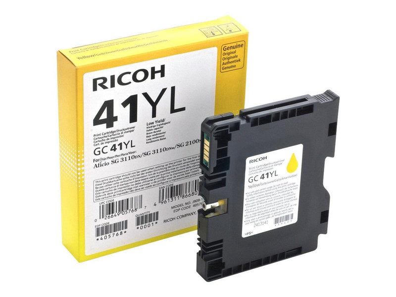 Ricoh toner gel yellow 600 pages - Tintenpatrone Gelb