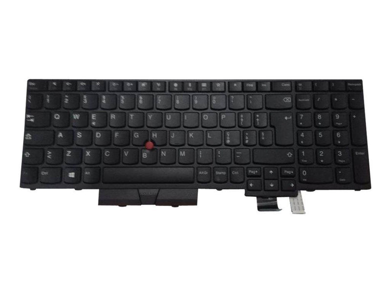 Lenovo Chicony - Portable Keyboard - Ersatz - Italienisch - Schwarz