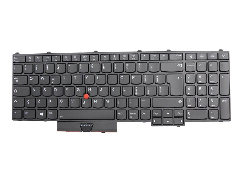 Lenovo Chicony - Portable Keyboard - Ersatz - Italienisch - Schwarz