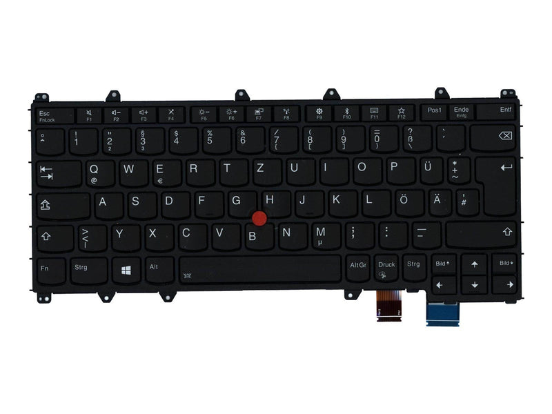 Lenovo Sunrex - Portable Keyboard - Ersatz - Deutsch - Schwarz