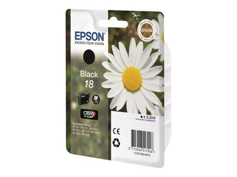 Epson 18 Ink Cartridge - Black - Tintenpatrone Schwarz