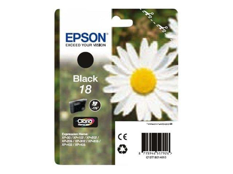 Epson 18 Ink Cartridge - Black - Tintenpatrone Schwarz