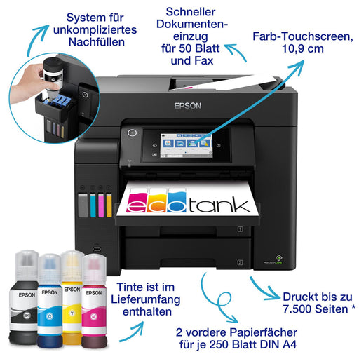 Epson EcoTank ET-5800 A4-Tintentank-Multifunktionsdrucker