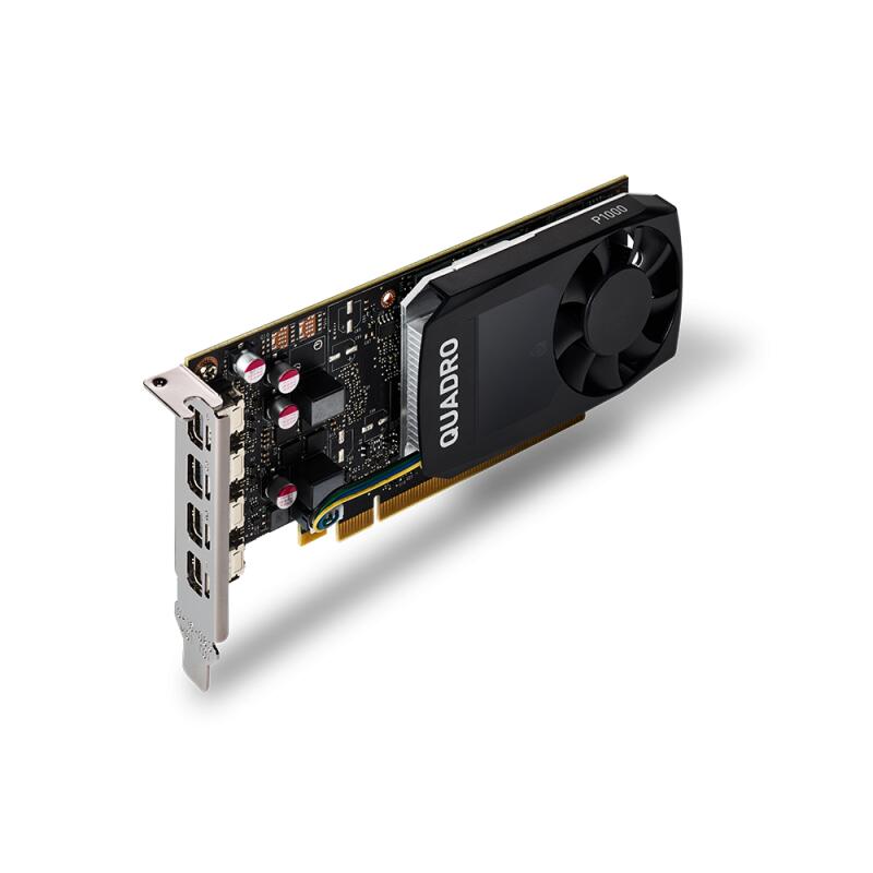 PNY Quadro P1000 4GB GDDR6 4x mini DP - VCQP1000-PB - Retail