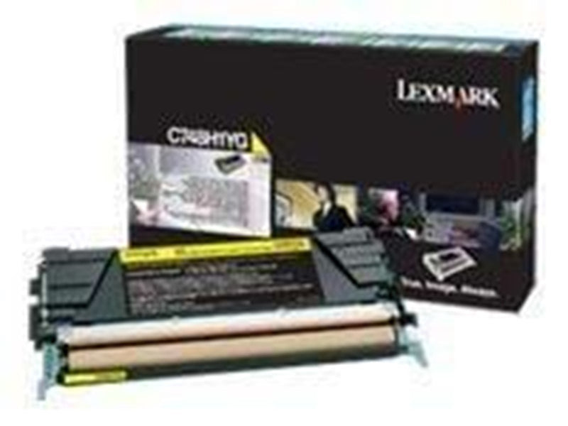 Lexmark C748H1YG Yellow - Tonerpatrone Gelb