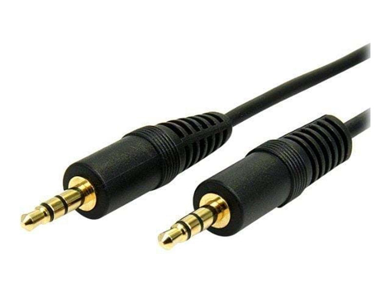 StarTech.com Slim 3.5mm Stereo Audio Kabel - Audiokabel - digitalt Audio
