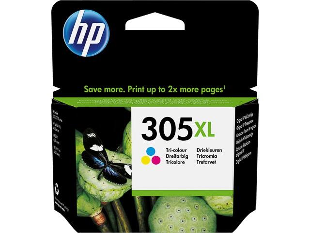 HP Original 305XL Druckerpatrone - cyan, magenta, gelb (3YM63AE)