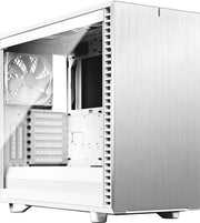 Fractal Design Define 7 - weiß, Clear Tempered Glass