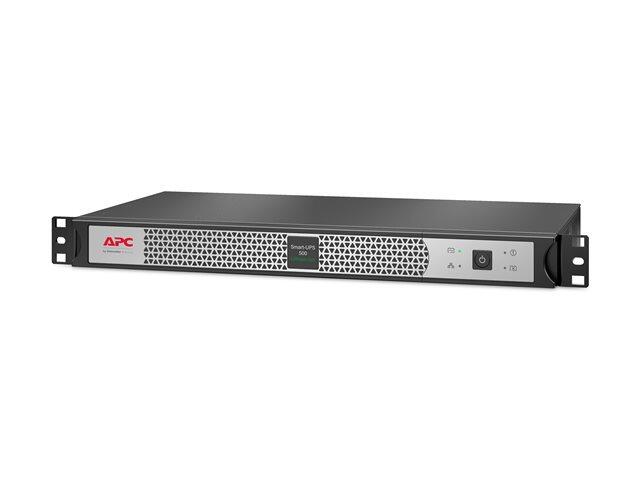 APC Smart-UPS SC SCL500RMI1UNC - USV (Rack - einbaufähig) - Wechselstrom 230 V - 400 Watt - 500 VA