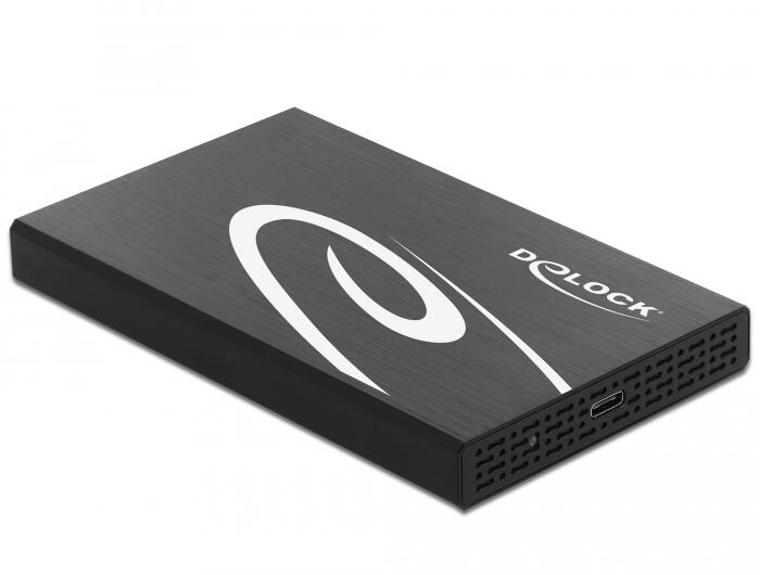 DeLOCK Externes Gehäuse für 2.5' SATA HDD / SSD mit USB 3.1 Gen 2