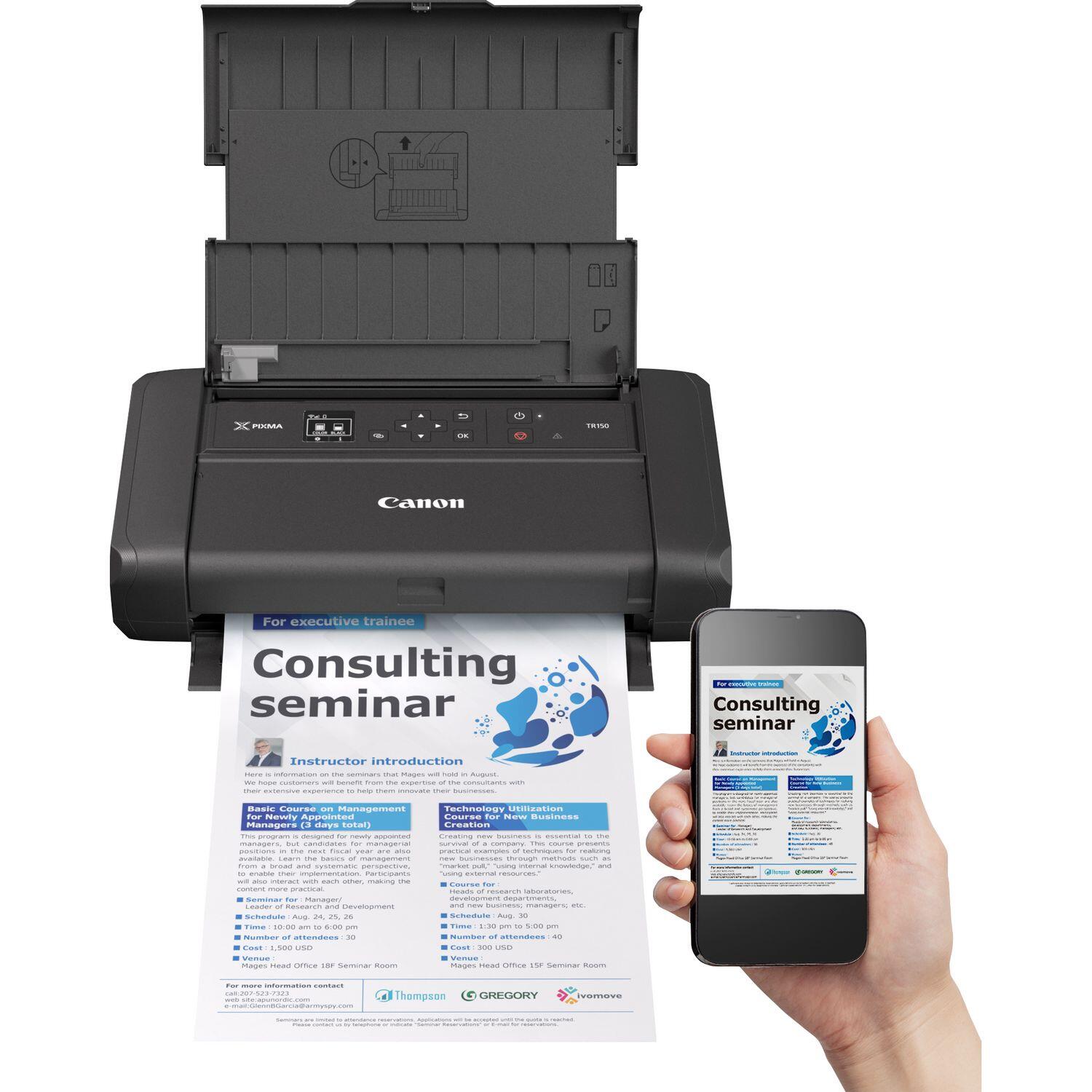 Canon PIXMA TR150 mobiler Tintenstrahldrucker
