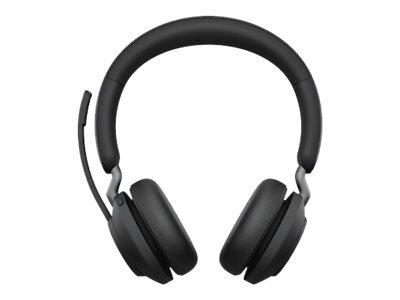 Jabra Evolve2 65 MS Stereo Headset On-Ear schwarz