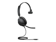 Jabra Evolve2 40 UC Mono kabelgebundenes Mono Headset mit Geräuschisolierung