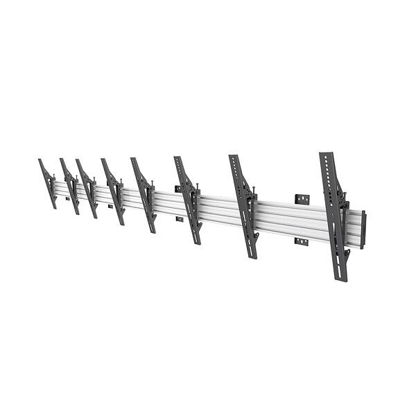 Neomounts Pro NMPRO-WMB4 Menuboard vierfach Wandhalterung