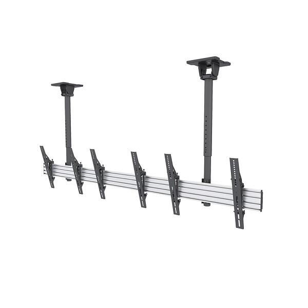 Neomounts Pro NMPRO-CMB3 Menuboard dreifach Deckenhalterung
