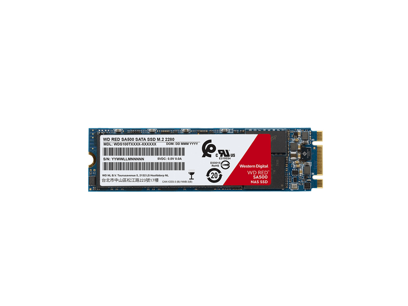 WD Red SA500 NAS SSD - 1TB - SATA-600 - M.2 2280