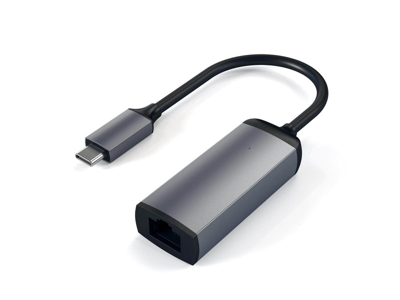 Satechi USB Type C Gigabit Ethernet Adapter Space Grey