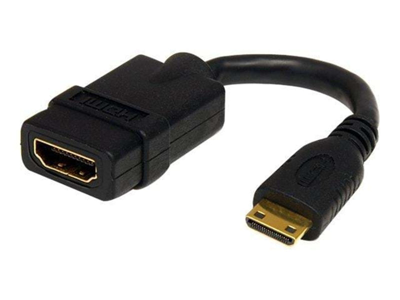 StarTech.com High Speed HDMI Kabel mit Ethernet - HDMI zu HDMI Mini - video/ljud/nätverksadapter - HDMI