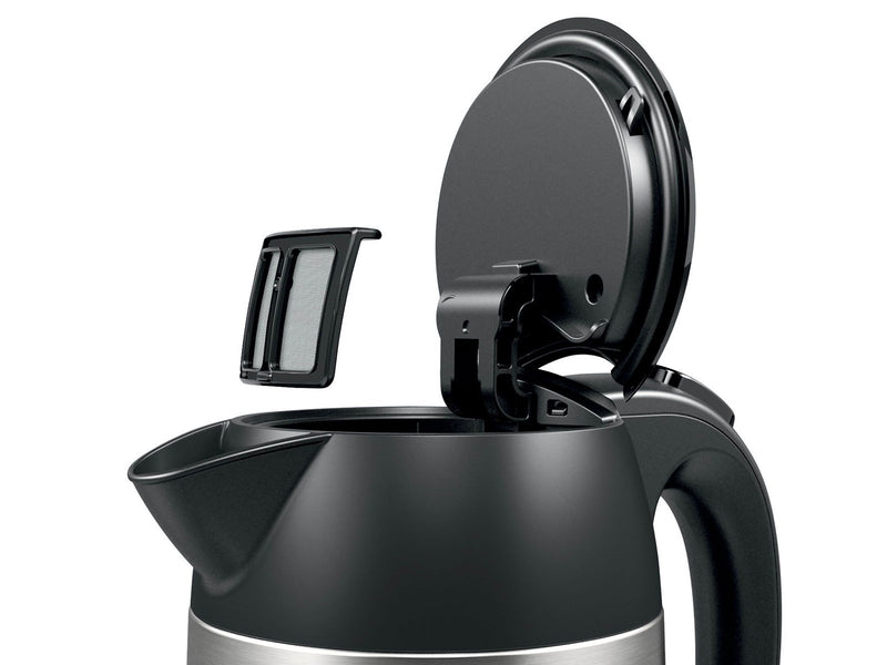 Bosch Wasserkocher TWK3P420 - Rostfreier Stahl/Schwarz - 2400 W