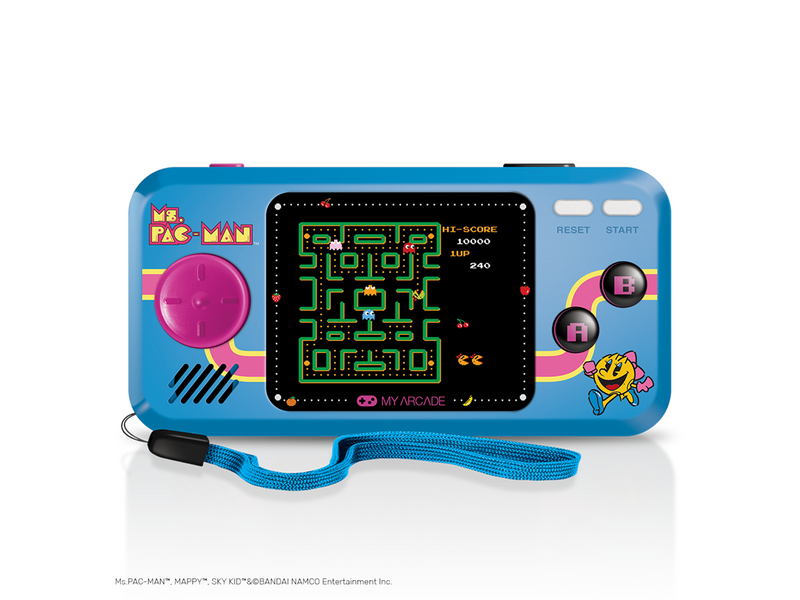dreamGEAR Pocketplayer Ms.PACMAN 3 games