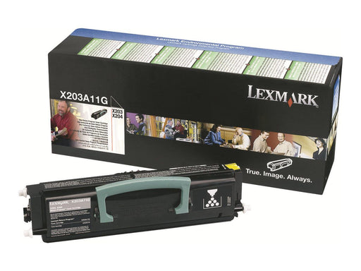 Lexmark Original Toner schwarz 2.500 Seiten (X203A11G) X203n, X204n