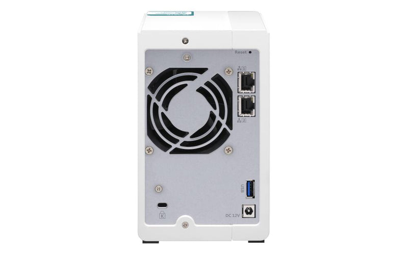 QNAP TurboStation TS-231K-1G 2 Einschübe NAS-Server Leergehäuse (TS-231K-1G)