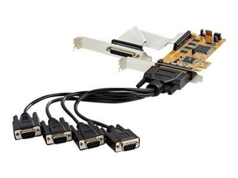 StarTech.com 8-Port PCI Express Serial Card - Low Profile - RS-232 - serial adapter