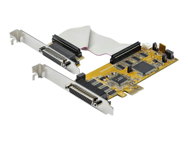 StarTech.com 8-Port PCI Express Serial Card - Low Profile - RS-232 - serial adapter
