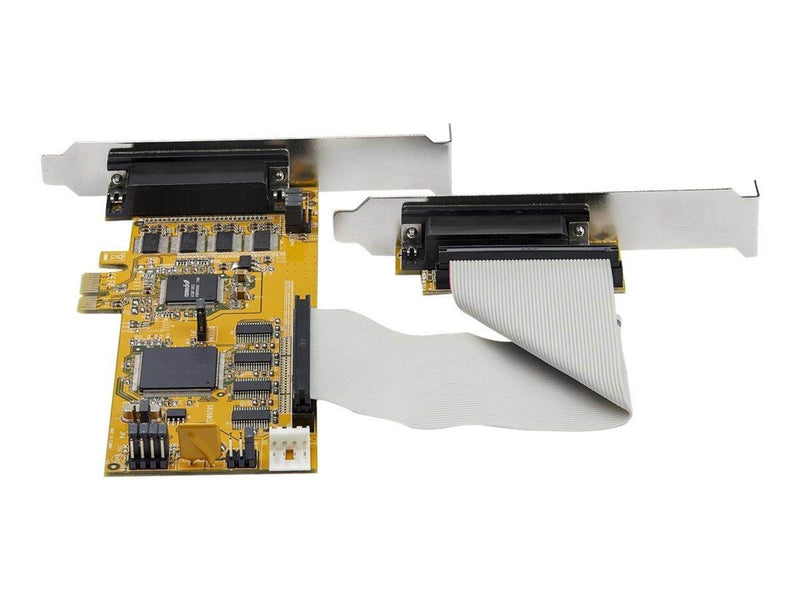 StarTech.com 8-Port PCI Express Serial Card - Low Profile - RS-232 - serial adapter