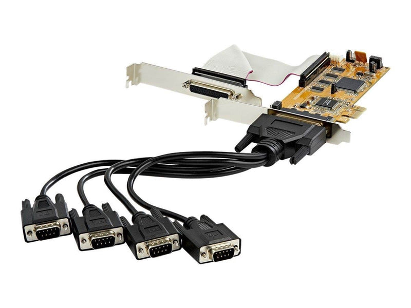 StarTech.com 8-Port PCI Express Serial Card - Low Profile - RS-232 - serial adapter